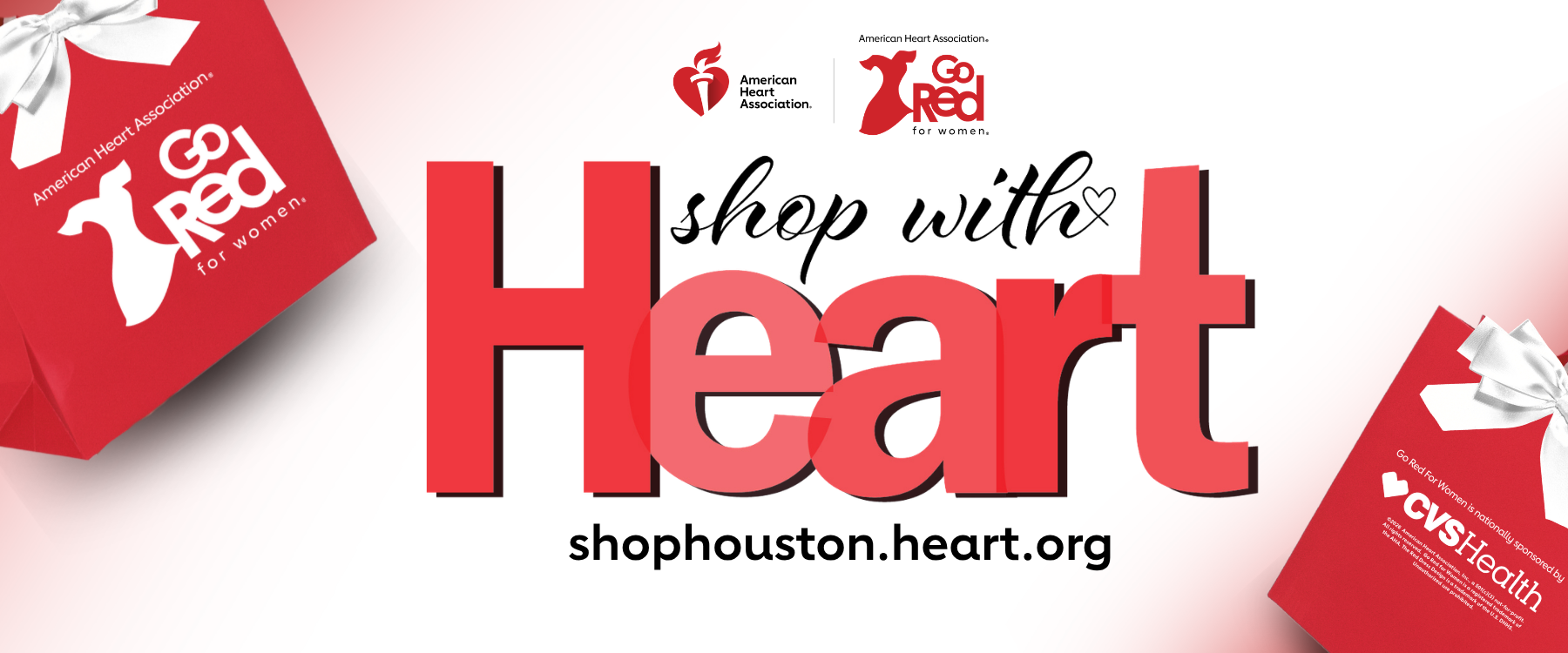 Shop with houston banner